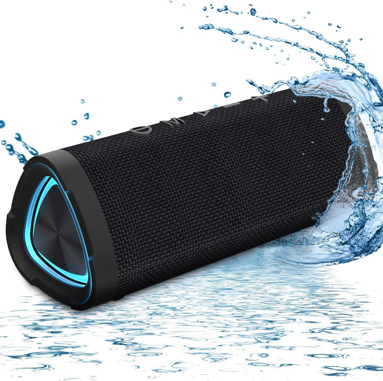 Vanzon V40 Portable Wireless Speaker V5.0 with 24W Loud Stereo Sound, 24H Playtime, TWS & IPX7 Waterproof, Suitable for Travel, Home