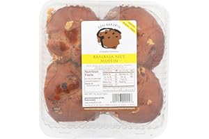 ZEN BAKERY Banana Nut Muffins 4 PK, 19 OZ
