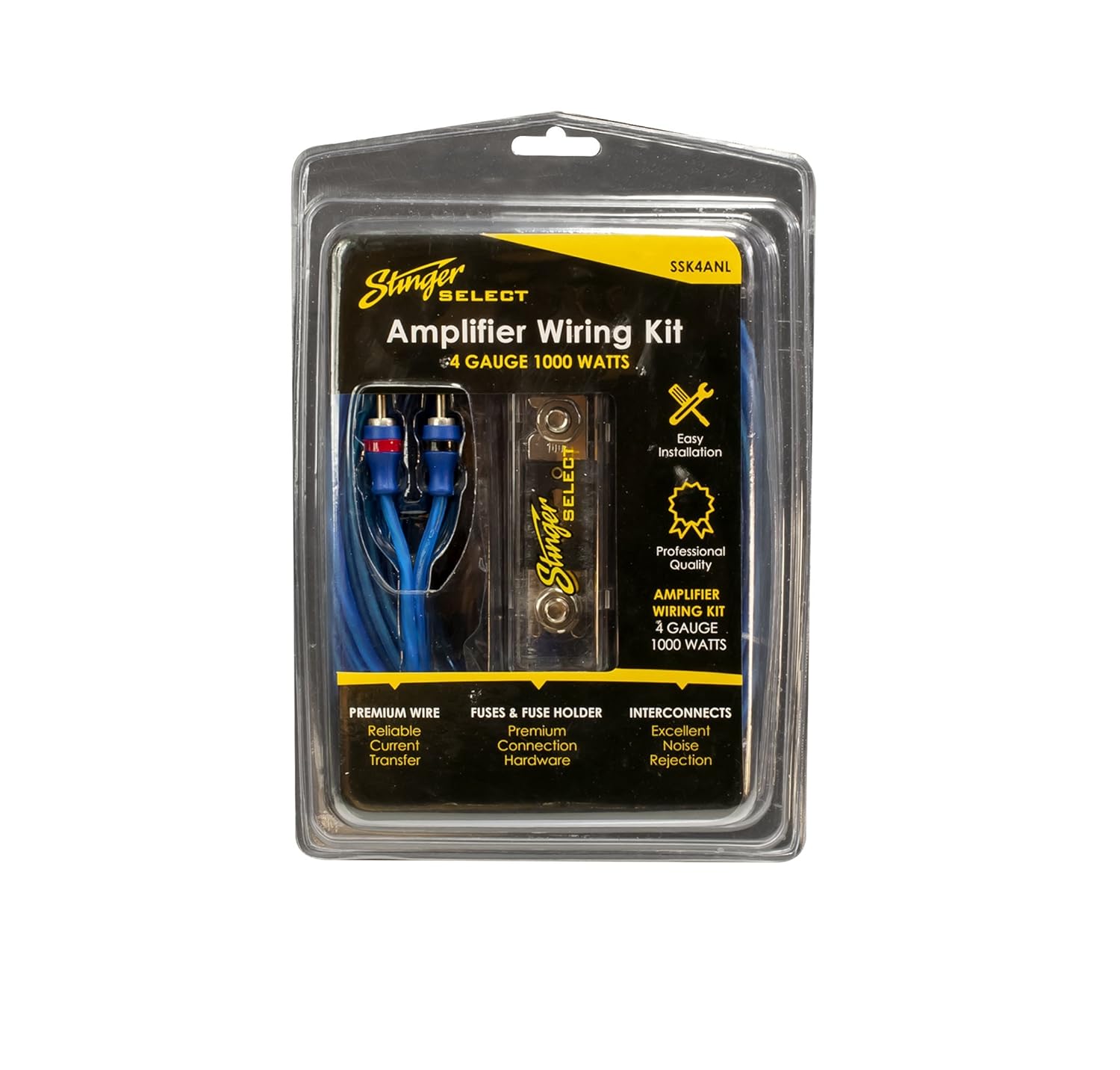 Amazon.com: Stinger SSK4ANL 4Ga 1000W Complete Wiring Kit: STINGER: Cell  Phones & Accessories