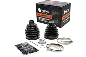 NICHE Rear CV Axle Boot Kit for Honda Pioneer 700 500 700-4 42260-HL3-A02 42240-HL3-A03