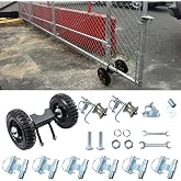 6" Wheels Rolling Gate Hardware Kit for Chain Link Gate | Sliding Gate Hardware | Sliding Gate Kit | Farm Gate Hardware
