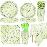 117PCS Martini Party Plates and Napkins Cups Sets, Martini Party Supplies, A Tini Bit Older Disposable Tableware for Birthday, Bachelorette Bridal Shower Party, Tini Bar Party
