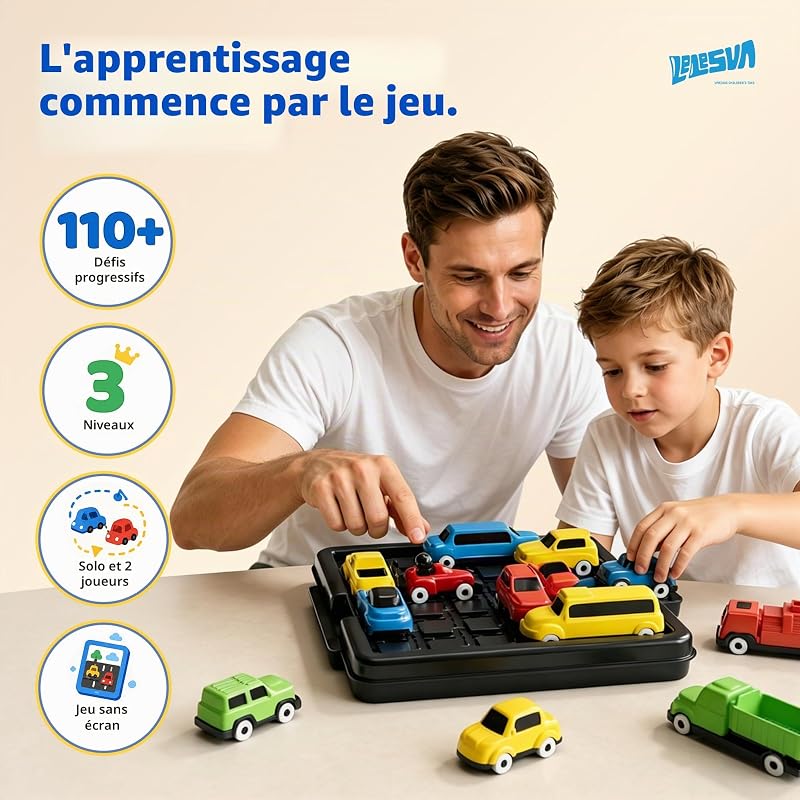 Débloquez Le Jeu de Puzzle Coulissant Klotski Car