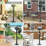 Bonna Electric Outdoor Heater Cover 184x65x38cm 500D Oxford Waterproof view 4