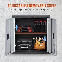 VEVOR Metal Garage Locker Mounted 26" Small Tool