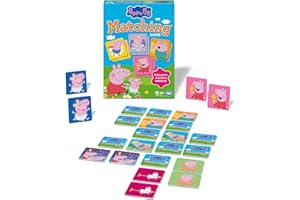 Wonder Forge Peppa Pig Matching Game - Fun and Educational Memory Game for Toddlers and Kids Ages 3-5 Featuring Beloved Peppa