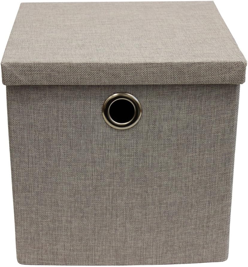 JVL – Bolsa Plegable con Tapa Caja de Almacenamiento de ...