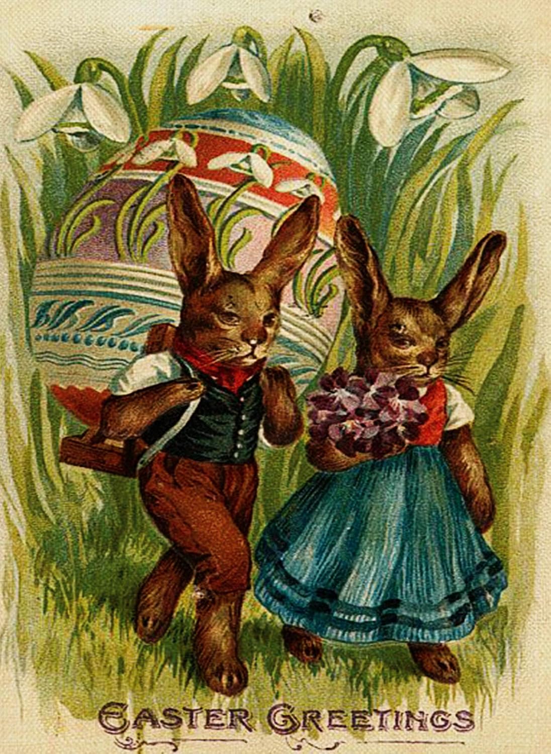 Best Garden Flag Double Sided Bunnies