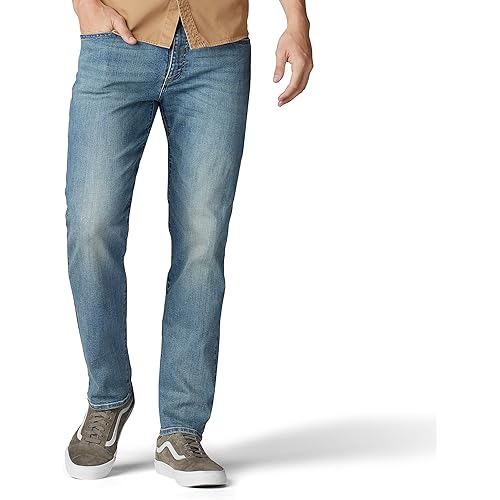 Lee Men's Performance Series Extreme Motion Straight Fit Tapered Leg Jean