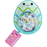 Vango BIZYBOO - Green Easter Egg Seek &amp; Find Plush Travel Toy for Kids 2+ | 25+ hidden objects, handheld scavenger hunt, matching picture &amp; word card, toddler busy bag sorting, non-candy basket filler