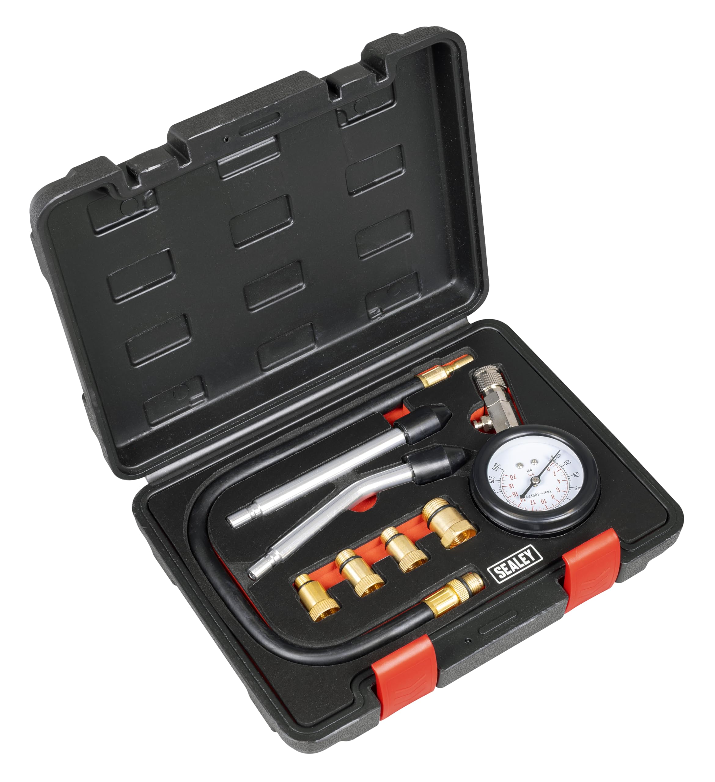 Sealey Ct955 Petrol Engine Compression Test Kit 8Pc