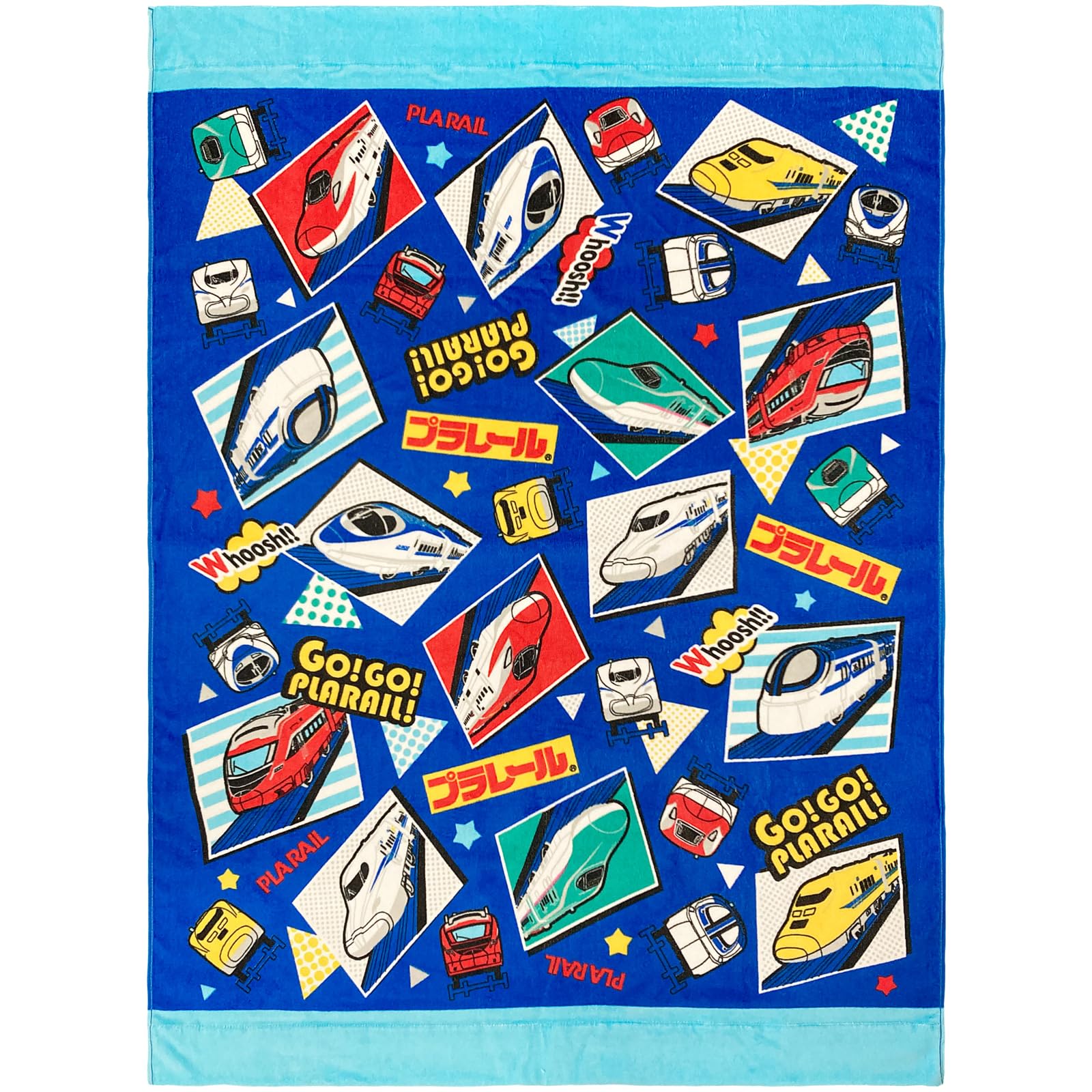 林(Hayashi) マルチタオル お昼寝サイズ 約85×115cm プラレール ベストショット KO460700商品画像