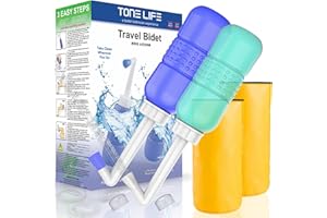 2PCS Blue+Green Peri Bottle for Postpartum Essentials, Feminine Care - 15oz Peri Bottle for Postpartum Perineal Care- Baby Tr