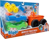 Blippi Monster Truck Build Toy with Racer Figure & Interchangeable Bodies - view 9