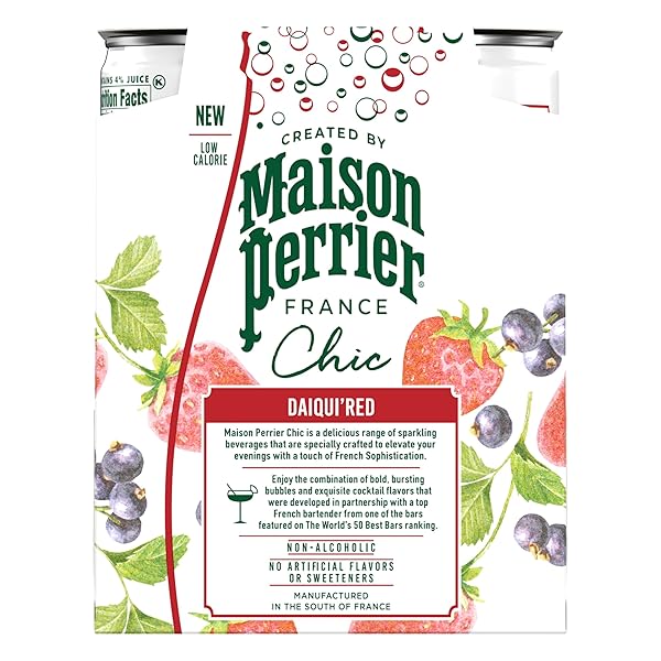 MAISON PERRIER CHIC DAIQUI’RED, 8.45 FL OZ CAN (4 COUNT)