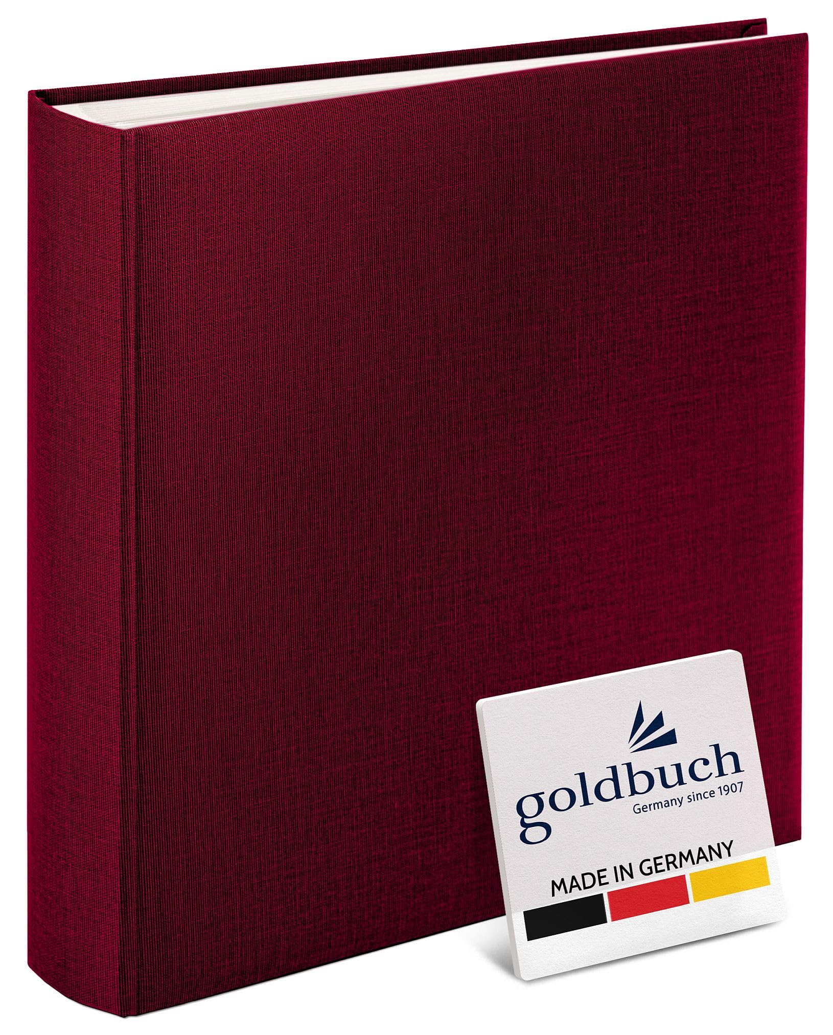Goldbuch Trend Photo Album 25 x 25 cm, 60 Pages with Pergamine, Blackberry, 30x31 cm