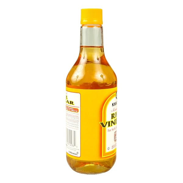 KIKKOMAN SEASONED RICE VINEGAR, 20 OUNCE