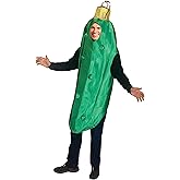 Rasta Imposta Christmas Pickle Costume Holiday Dill Dress Up Cosplay Halloween Costumes, Adult One Size