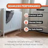 Radflek Radiator Reflector Panels - Heat Reflective Foil Sheet - 2 Panels view 8