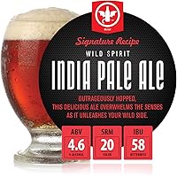 BrewDemon 2 Gal. Wild Spirit IPA Beer Recipe Kit - Makes a Wicked-Good 4.6% ABV Batch of Craft Brewed Signature Beer