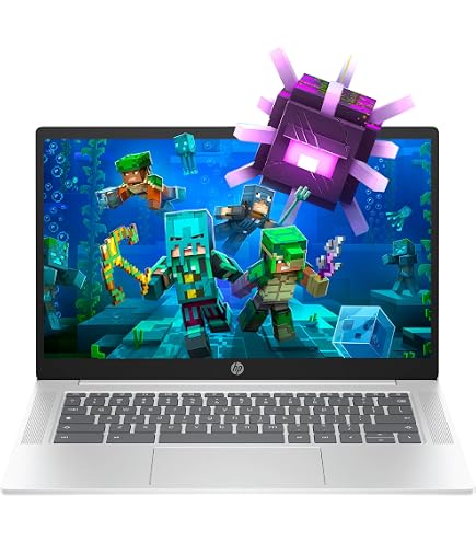 Amazon.com: HP Chromebook 14 inch HD Anti-Glare Laptop | Intel