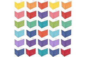 Sherr 30 Pcs School Privacy Boards Bulk for Student Colored Desk Trifold Divider Panels Privacy Partition Folders for School Student Teacher Desks, 15.8 x 13.4 x 11.81 Inches(Fresh Style)