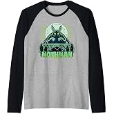 Mothman Retro Raglan Baseball Tee