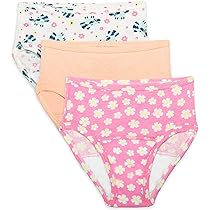 6-Pack Potty Training Underwear For Toddler Girls - Absorbent Cotton Training Pants With Waterproof Layer