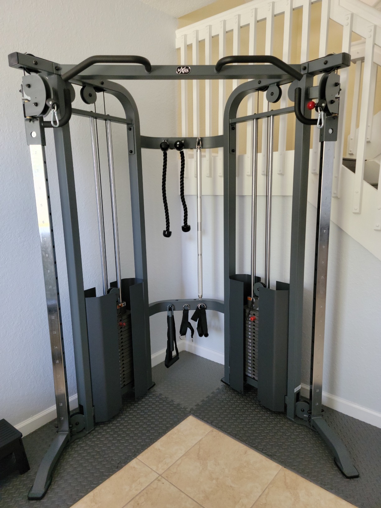 117/mo Finance XMark Functional Trainer Cable Machine, Multi