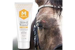 M MANUKA VET Manuka Vet Skin & Wound Crème, 350+ MGO Medical Grade Manuka Honey, Rapid Healing & Skin Repair Treatment for Dogs, Horses and Other Animals, 3.53oz (100g) Tube