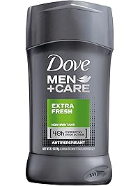 Dove Men+Care Antiperspirant Deodorant Stick, Extra Fresh, 2.7 oz (Pack of 2)