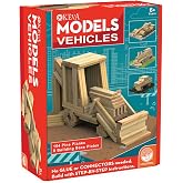 MindWare KEVA Models Vehicles - 154 Wooden Building Planks &amp; Step-by-Step Instructions to Build Iconic Vehicles