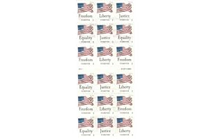UNITED STATES POSTAL SERVICE USPS Forever Stamps Four Flags ATM Sheet of 18 x Forever US Postage Stamps
