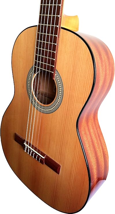 MARCE ADMIRADA + Funda -Guitarra Clasica española de estudio ...