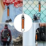 Gosknor Braided Paracord Lanyard Heavy Duty Carabiner for Camera Keys Whistle view 4