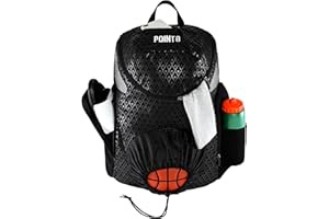 Point 3 Road Trip 2.0 Backpack Basketball Backpack with Drawstrong Closure | Ventilated Mesh Shoe Pocket Compartment