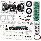 diymore DIY Bluetooth Speaker Kit USB Mini Stereo Amplifier Soldering Kit Radio Soldering Practice Kit,Remote Control,for TF/AUX/Bluetooth/USB Support,for Home and School Education Gifts 
