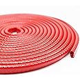 LY8 Car Door Edge Guards No Glue Red 32Ft(10M) Universal Fit Rubber U Shape Door Edge Trim Car Door Protectors Edge Guards for Cars,(Red 10M)