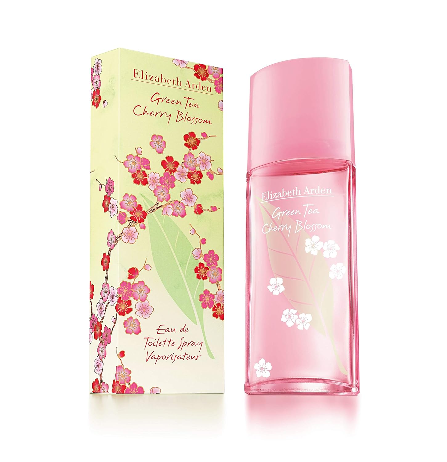 Elizabeth Arden, Green Tea Cherry Blossom, Agua de colonia para mujeres - 100 ml