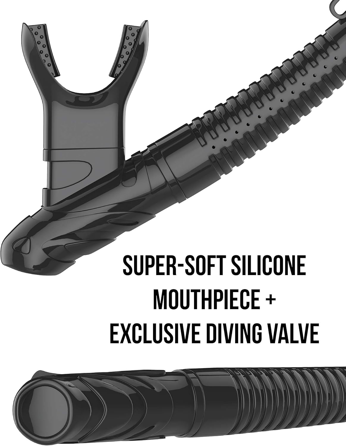 2020 Snorkel Set - Anti-Fogging, Tempered Glass Snorkel Mask - Clear View Scuba Diving up to 50 m - Easy Breathing - No Leaks Snorkel Kit + Carry Bag : Sports & Outdoors