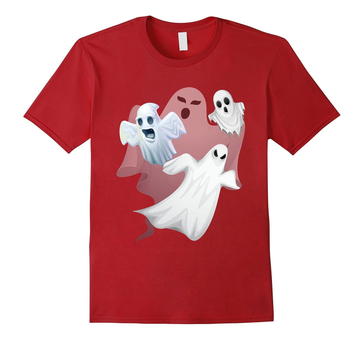 Ghost tshirt - halloween tshirt with ghost flying-ANZ