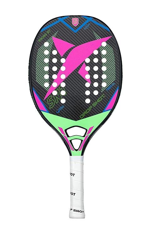 DROP SHOT Pala de pádel Modelo Viking Beach Tennis-Colección Oficial 2019