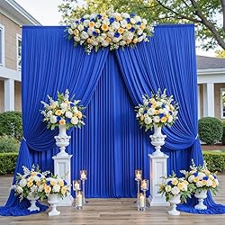 10ftx12ft Wrinkle Free Royal Blue Backdrop