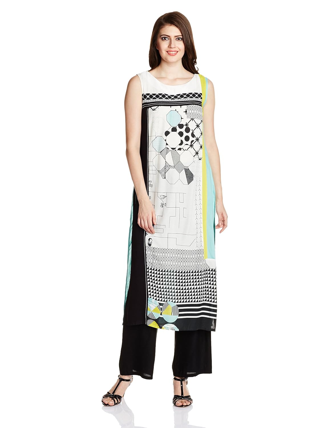 w for woman women's straight kurta