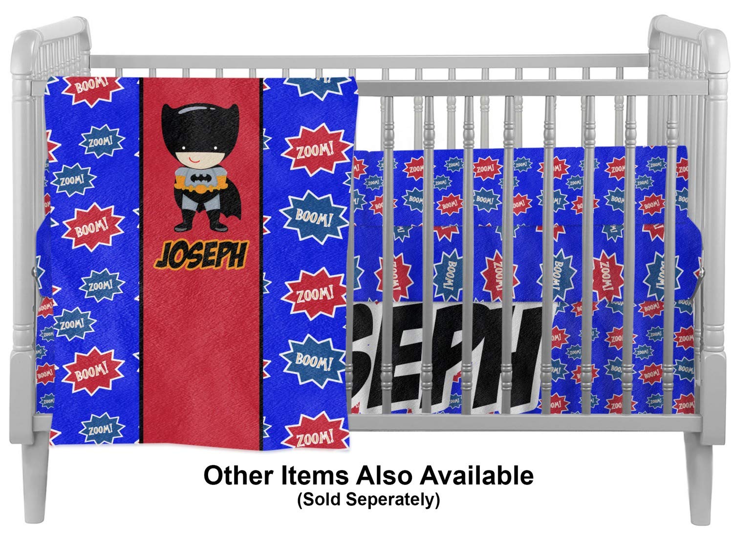 superhero crib sheet