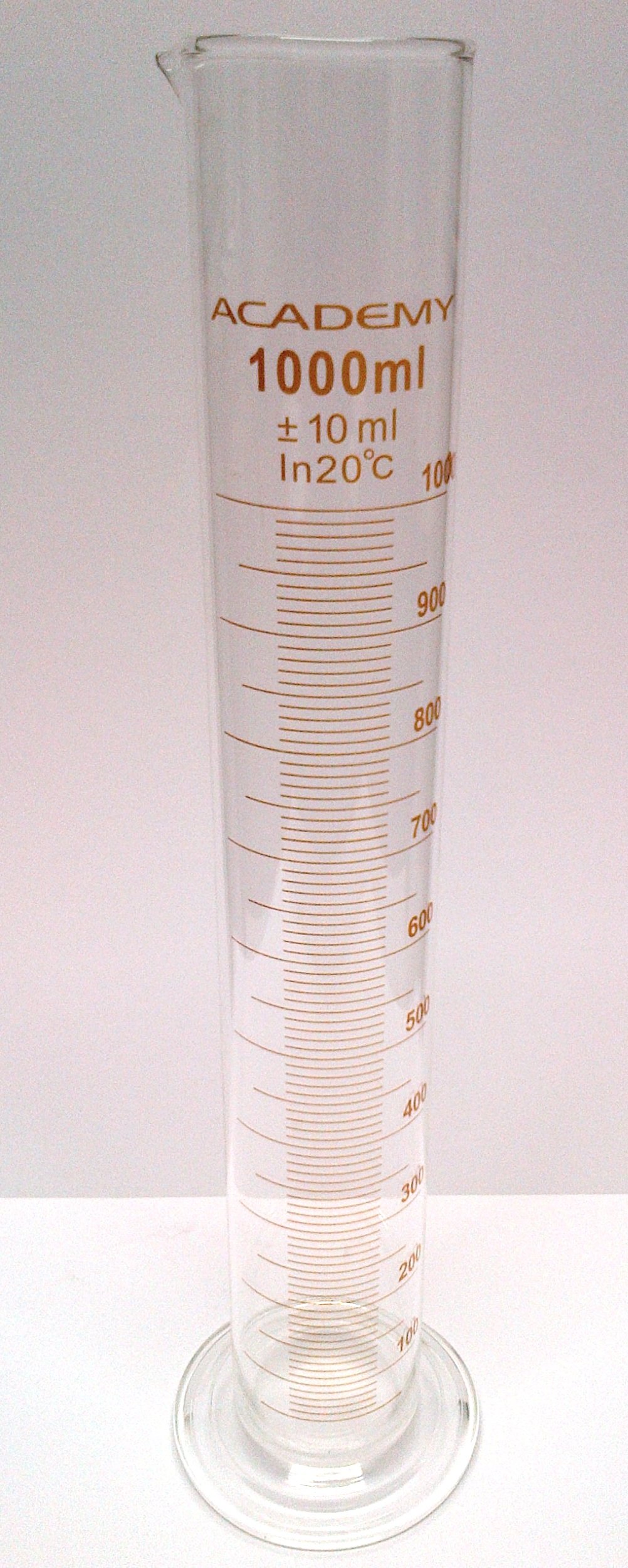 KING SCIENTIFIC GLASS MEASURING CYLINDER (GRADUATED BOROSILICATE GLASS) 1000ML