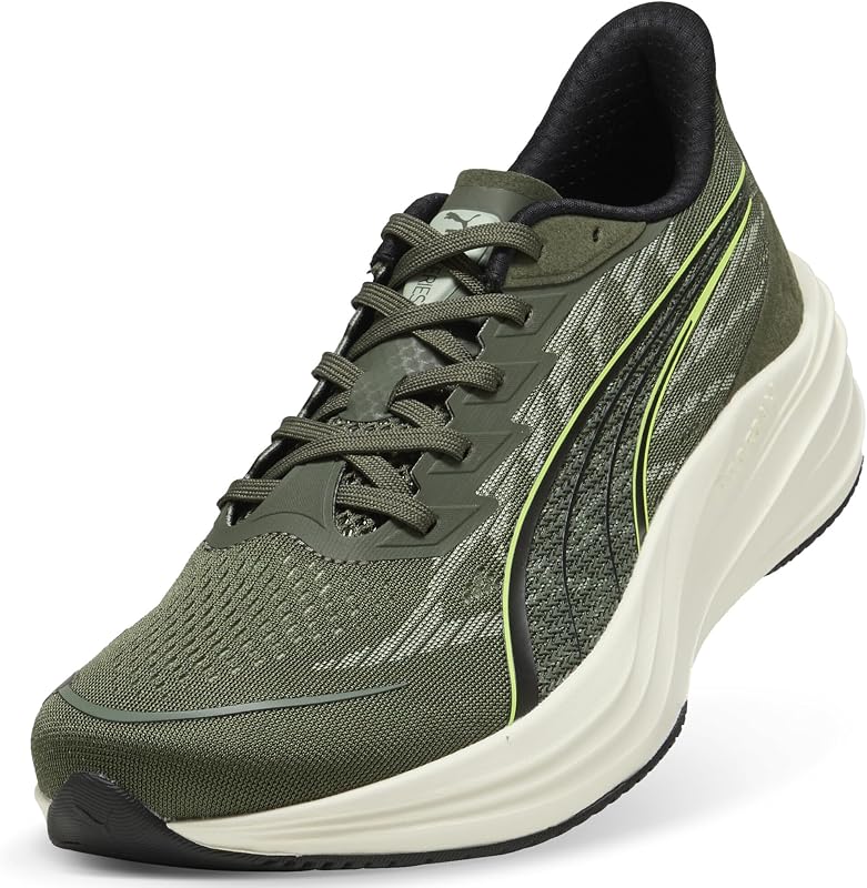 Zapatillas de Running Darter Pro 2 Unisex 42, Moss Veil Soft Grass Warm White Black Lime Squeeze Green