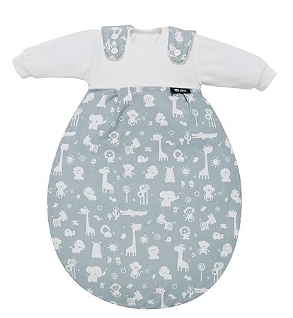 Alvi Baby-Mäxchen 3tlg. Animals blau, Größe:74/80