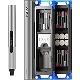 HOTO SNAPBLOQ™ R-A04 Mini Cordless Rotary Tool Kit, Powerful Engraving Pen, 22000 RPM Variable Speed, 38 Accessories, Ideal f