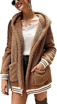 amazon fuzzy coat